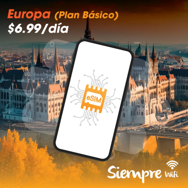 eSim Europa Plan Básico