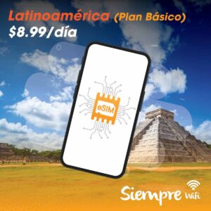 eSim Latinoamérica Plan Básico