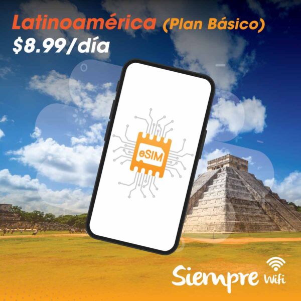 eSim Latinoamérica Plan Básico