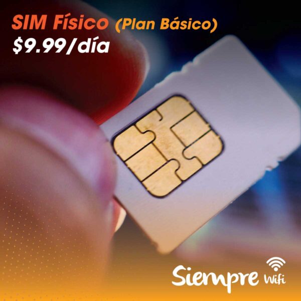 SIM Físico (plan básico)